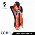 Wholesale China square print plain satin shawl